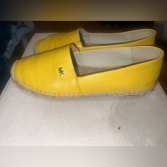 Michael Kors Yellow Espadrille Flats - Picture 3 of 7